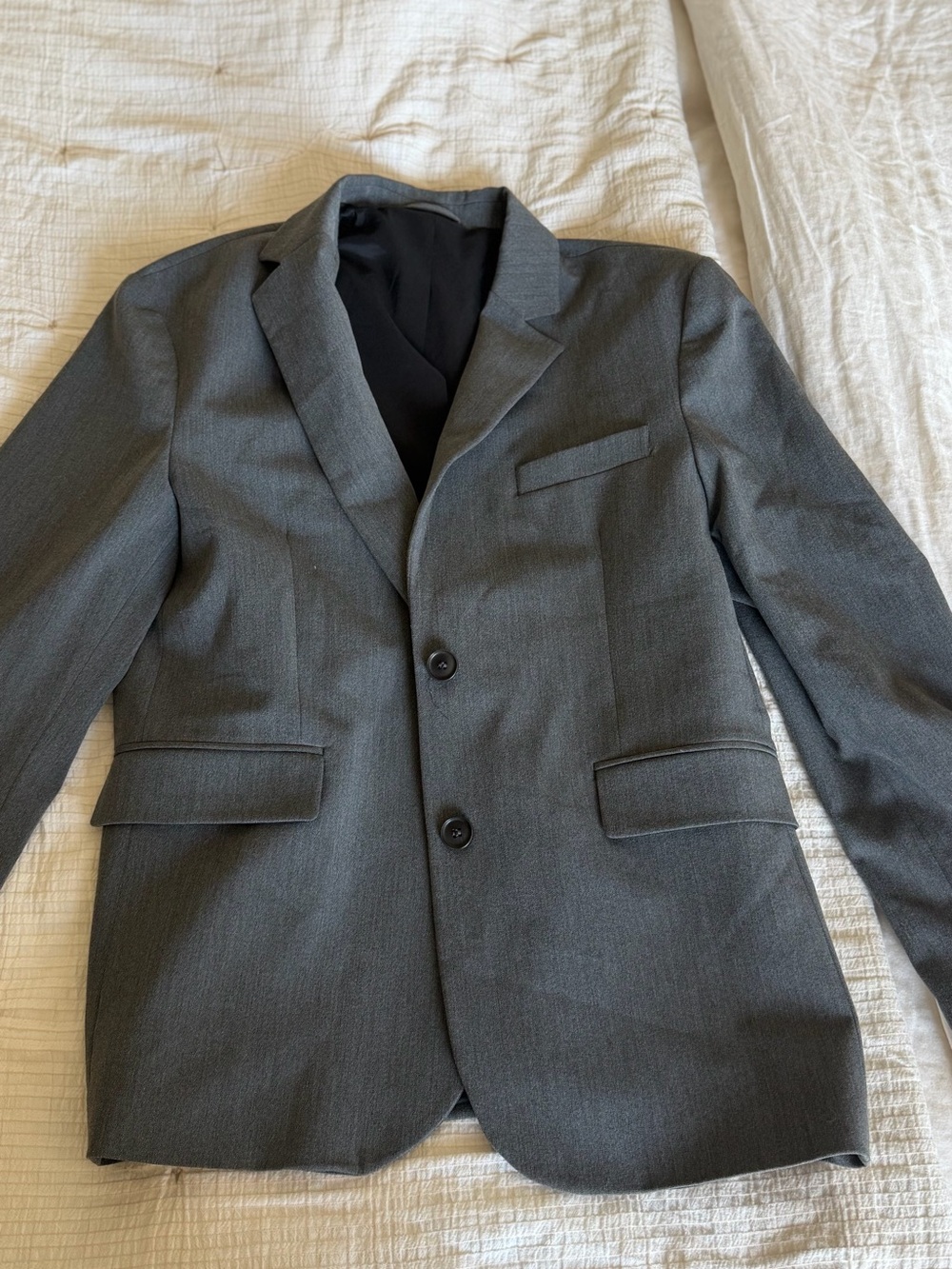 Classic Gray Womens Blazer - Picture 3 of 3